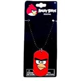 Angry Birds Red Bird Exclusive Dogtag Necklace / Officially Licensed By Rovio