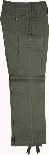 Robuste Bundeswehr Moleskin Feldhose oliv BW-Gr. 13 (102)