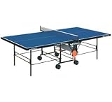Product details for Playback Rollaway Table Tennis Table - Blue