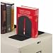 MMF241017204 - Magnetic Fashion Bookends, Steel, 6x5x7, Black