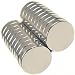 Set of 100 Grade N42 Super Strong Neodymium Disc Magnets 1/4
