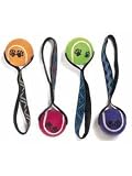 Tennis Ball with Nylon Throw Strap