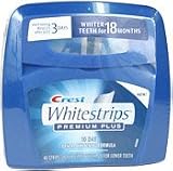 Crest Whitestrips Premium Plus,10-Day Dental Whitening Formula System, 40 Strips