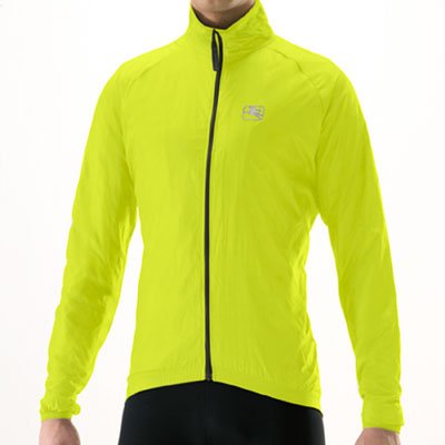 SportingGoods: Giordana 2008 Nandrolone Wind Cycling Jacket Neon Yellow/Black GI JCKT NAND YELL