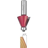 Freud 40-101 22-1/2-Degree Chamfer Router Bit with 1/2-Inch Shank