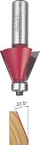 Freud 40-101 22-1/2-Degree Chamfer Router Bit with 1/2-Inch Shank