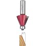 Freud 40-101 22-1/2-Degree Chamfer Router Bit with 1/2-Inch Shank