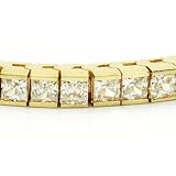 14K White Gold Diamond Bracelet -- 12.75 Ct. VS1-VS2 GH
