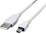 ELECOM USB2.0XCOP[u USB(A)IX-USB(miniB)IX 0.3m USB-SM503
