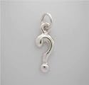 WOW Silver Question Mark * CHARM for bracelet