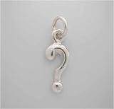 WOW Silver Question Mark * CHARM for bracelet