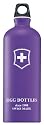 Sigg Lifestyle Loop Top Water Bottle (1.0-Liters, Swiss Cross Violet Touch)