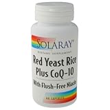 Solaray - Red Yeast Rice Plus Coq-10, 60 capsules