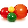 Cando inflatable ball, orange, 120cm (48in)