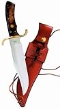 Bowie w/Western Style Leather Sheath