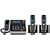 GE Dect 6.0 Black Corded Base Phone with Caller ID, Digital Answering System,and 2 Cordless Accessory Handsets (28871FE3)