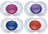 MAM Diamond Soother- Silicone - Red & Navy