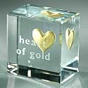 heart of gold text token