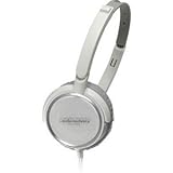 Audio Technica ATH FC700A Portable Headphones with 40mm Neodymium Drivers White