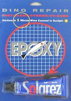 Solarez Epoxy Ding Repair - Best Surf Kit Repair - Uv Cure - Fast - Clear - Strong - Wahoo Original - NOT Quick Fix NOT Sun Cure