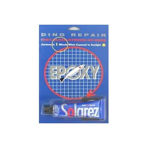 Solarez Epoxy Ding Repair - Best Surf Kit Repair - Uv Cure - Fast - Clear - Strong - Wahoo Original - NOT Quick Fix NOT Sun Cure by