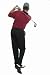 Golfer Back Swing Rear View - 24