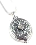 Anatoli Diamond Oval Locket