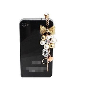 Wisedeal Colorful 3.5mm Gold Plated Pink Flowers Golden Bow Crystal Golden Beads Pearl Cellphone Charms Anti-Dust Dustproof Earphone Audio Headphone Jack Plug Stopper for iPhone 4 4S Samsung Galaxy S2 S3 Note I9220 HTC Sony Nokia Motorola LG Lenovo Wisedeal Colorful 3.5mm Gold Plated Pink Flowers Golden Bow Crystal Golden Beads Pearl Cellphone Charms Anti-Dust Dustproof Earphone Audio Headphone Jack Plug Stopper for iPhone 4 4S Samsung Galaxy S2 S3 Note I9220 HTC Sony Nokia Motorola LG Lenovo