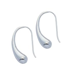 Silver Teardrop Earrings