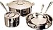 All Clad 6 Piece Stainless Steel Cookware Set 5000 6