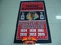 chicago blackhawks flag,NHL Stanley Cup champions, chicago blackhawks vertical banner,--polyster flags,Brass Grommets ,Anti-UV,Digital Printing, -- flags 3 X 5 Ft