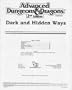 Dark and Hidden Ways (Advanced Dungeons & Dragons)