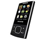 SAMSUNG R'play YP-R0JCP 8 GB MP3 Player - black + IW200 USB Travel/Mains Charger + Philips SHE8500 Earphones