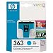 HP C8771EE vivera ink inkjet print cartridge 363 cyan blue C8771E