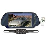 PYLE PLCM7200 7 inch TFT Mirror Monitor/Back-Up Night Vision Camera Kit