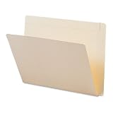 Smead Hvywt Conversion File Folders, Straight Cut, Top Tab, Ltr, Mla, 100/Box