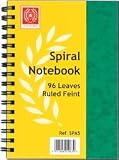 A5 Spiral Notebook 96 Leaves