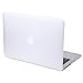 HDE Hard Case with Keyboard Cover for MacBook Pro 13 Inch Retina Display No CD Rom (A1425 / A1502) Lightweight Protective Cover fits Apple MacBook Pro 13 Version 2015/2014/2013/2012, Matte White
