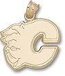 Calgary Flames "C" Logo 5/8" Charm/Pendant