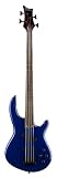 Dean Edge Bass Guitar, 4 with PJ Pickups, Deep Blue