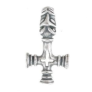 Nordic Thor's Hammer (Cross) Pendant in Sterling Silver for Men or Women, #8711