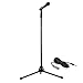 Nady MSC-3 Center Stage Microphone with sturdy metal adjustable tripod microphone stand with clip, and 20 ft. cable â€“ Perfect for live performance, recording, karaoke, rehearsal spaces, public address - On/Off Switch - Frustration Free Packaging