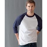 Anvil Mens Cotton Heavyweight Raglan Sleeve T-Shirt. 2184