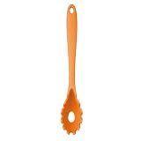 Kitchen Craft Colourworks Silicone Pasta Server, Orange, 28cm