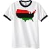 AFRICAN AMERICAN Ringer T-Shirt