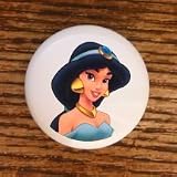 DISNEY PRINCESS JASMINE HEAD POSE DRAWER PULLS KNOBS