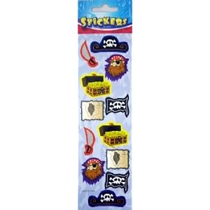 Pirate Themed Sticker Set by 
