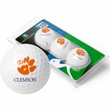Clemson Tigers Top Flite Xl Golf Balls 3 Ball Sleeve Of 3)