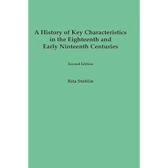 History of Key Characteristics in the 18th and Early 19th Centuries
