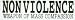 Infamous Network - Non Violence Weapon of Mass Compassi - Mini Stickers 1.5 in x 5.5 ...